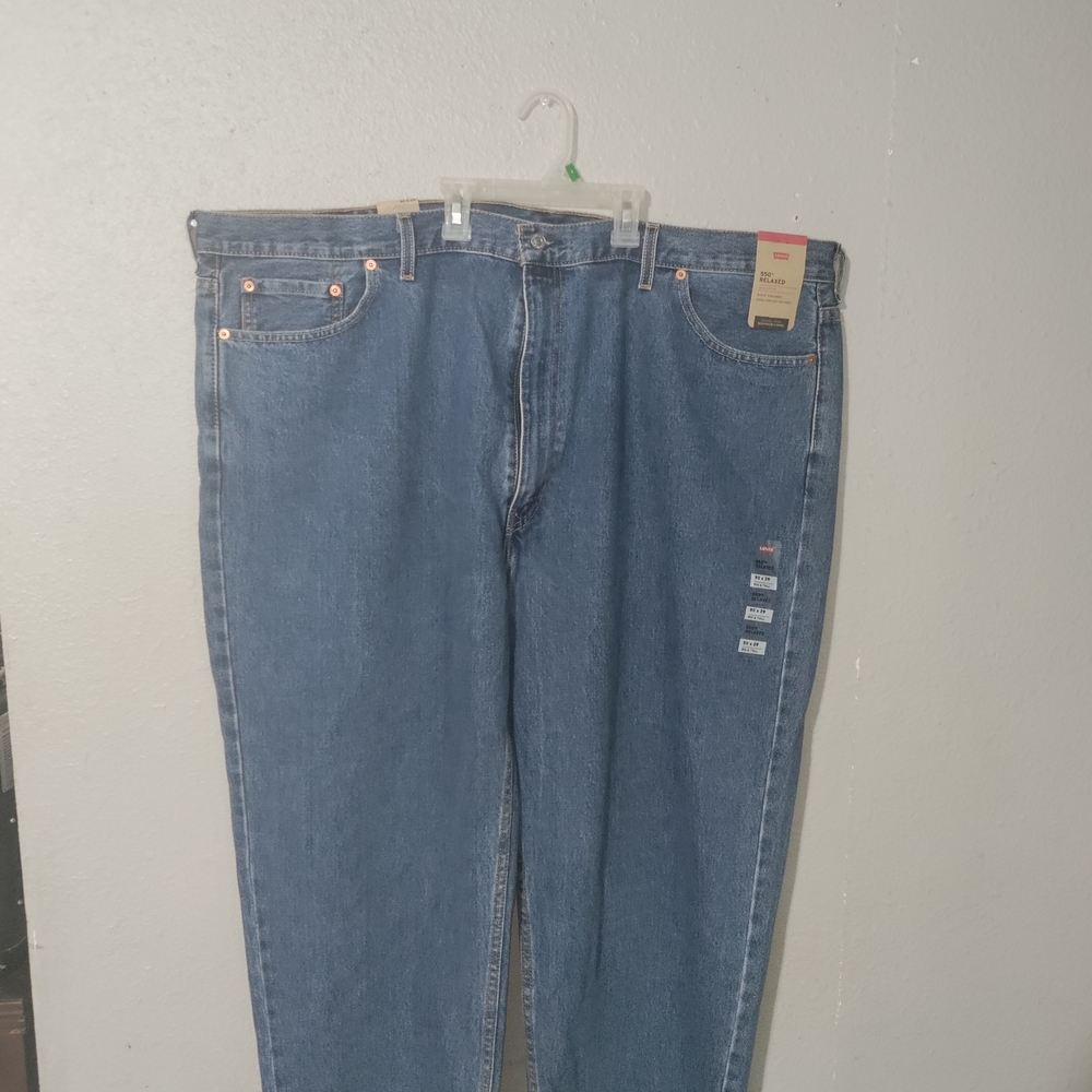 levis 505 relaxed Jeans NWTS Big And Tall Size 50 X 29.